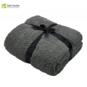 Fleece Sherpa Blanket Throw