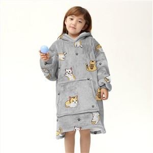 Kids Hoodie Blanket